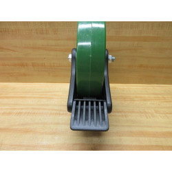 Albion PD0820019 Polyurethane Aluminum Wheel WBrake - New No Box