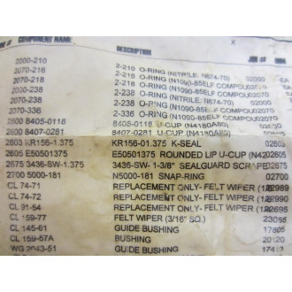 C.M. Smillie & CL 160A-RK CL160ARK Repair Kit - New No Box