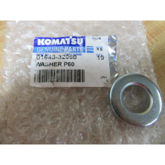 Komatsu 01643-32060 P60 Washer 0164332060 (Pack of 10)
