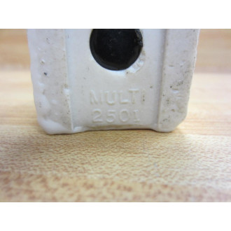 Union 2501 Ceramic Fuse Holder 0-30A 1-Pole - New No Box