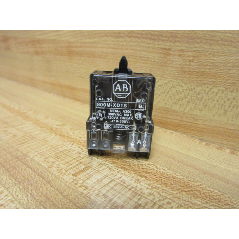 Allen Bradley 800M-XD1S Contact Block 800MXD1S - New No Box