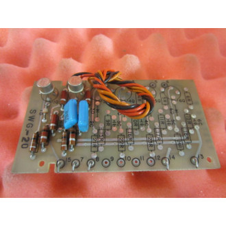 M-20010-1 M200101 Circuit Board SWG-20 - Used