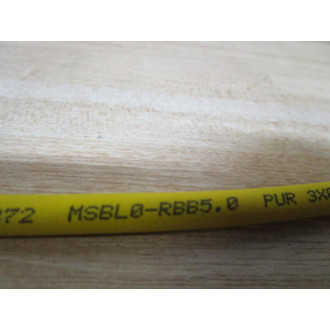 337872 Cable Assembly MSBL0-RBB5.0 - New No Box