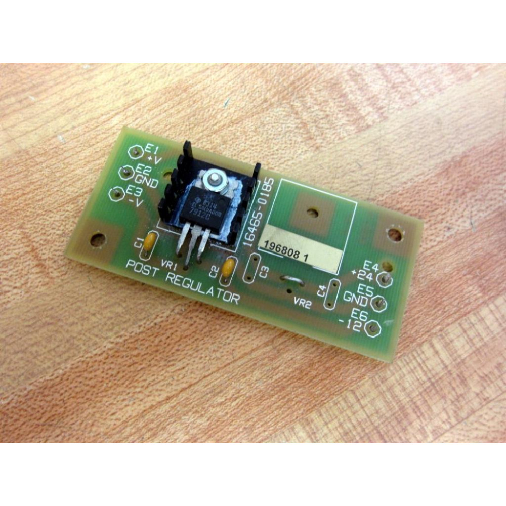 ICK 16465-0185 Post Regulator Board 164650185 - Used