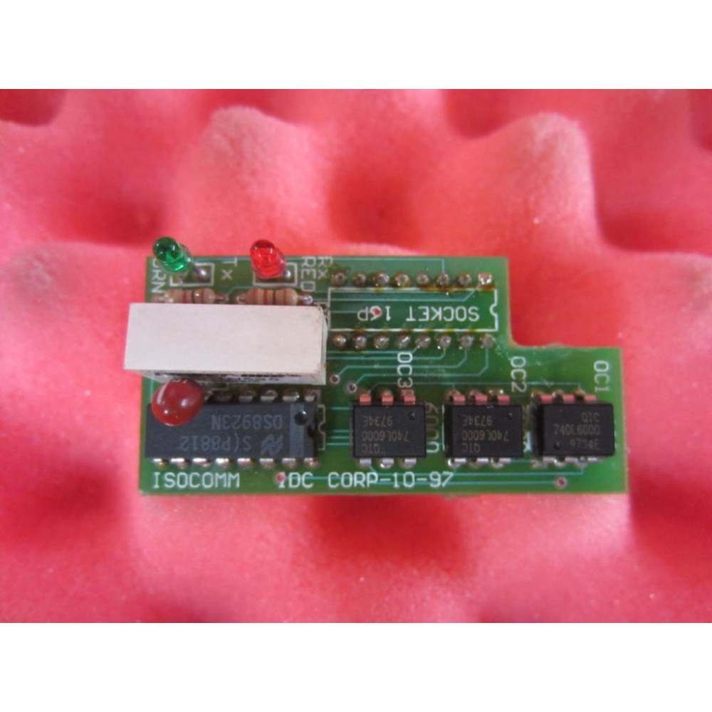IDC 10-97 1097 Circuit Board ISOCOMM - Used