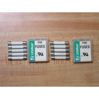 Littelfuse 3AB-20A Fuse Cross Ref 1BX46 314, White (Pack of 10)