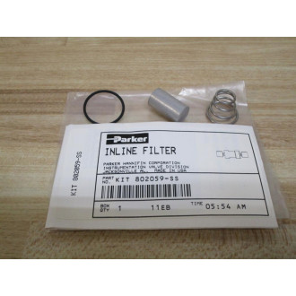 Parker 802059-SS Inline Filter Kit 802059SS