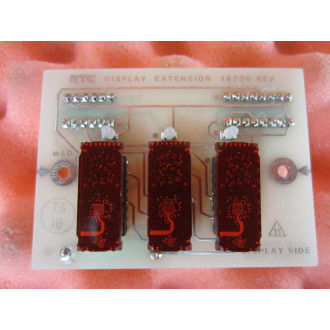 RTC 50262 Display Extension Board 18700 Rev G - New No Box