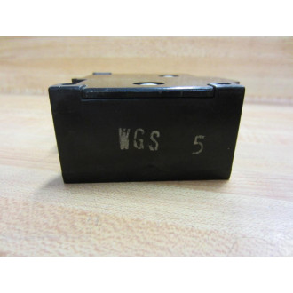 WGS 5 WGS5 Overload Relay - New No Box