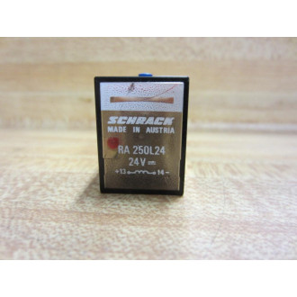 Schrack RA 250L24 RA250L24 Relay 24V - Used