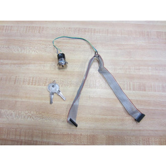OSLO Key Switch With Ribbon Cable 8-Pin Male To 8-Pin Female - New No Box