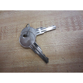 OSLO Key Switch With Ribbon Cable 8-Pin Male To 8-Pin Female - New No Box