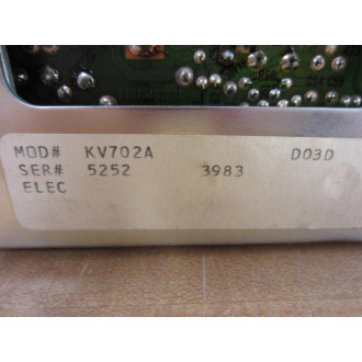 KV702A Board Assembly 5252 - Used