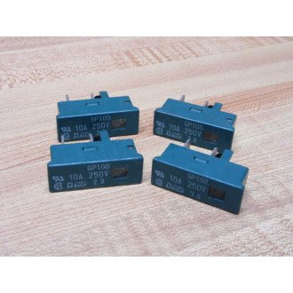 Daito GP100 10A 10.0 Amp 250V Fuse (Pack of 4) - New No Box