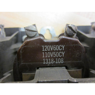Cutler Hammer 853 Eaton Relay Model 6 - Used