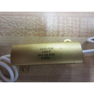 Dale Vishay 63481-56M Resistor 5169-P K 8631 50 Ohms - Used
