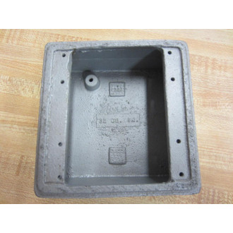 Appleton Cast Box 4-58" X 4-58" X 2" Unilet 2 Gang (Pack of 3) - Used