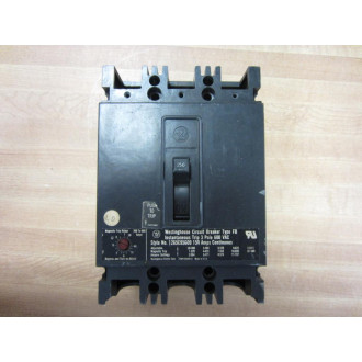 Westinghouse 1265C95G09 Circuit Breaker Type FB 3 Pole - Used