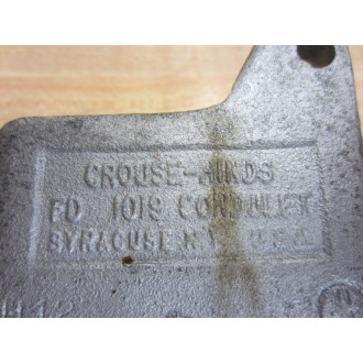 Crouse & Hinds FD 1019 FD1019 Condulet Conduit Box - Used
