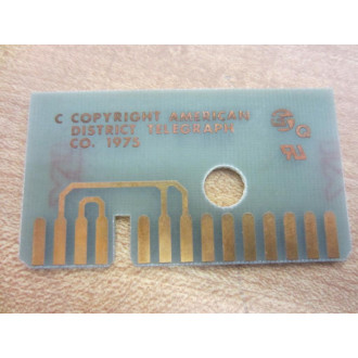 American District Telegraph 7140-027 7140027 Circuit Board - New No Box