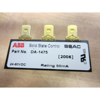 ABB DA-1475 SSAC Solid State Control DA1475 - New No Box