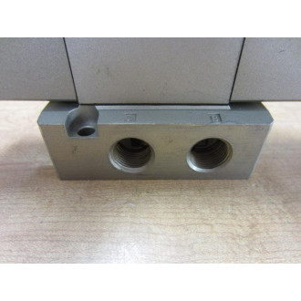 SMC VS4210 Double Solenoid Valve 38" 10A - Used