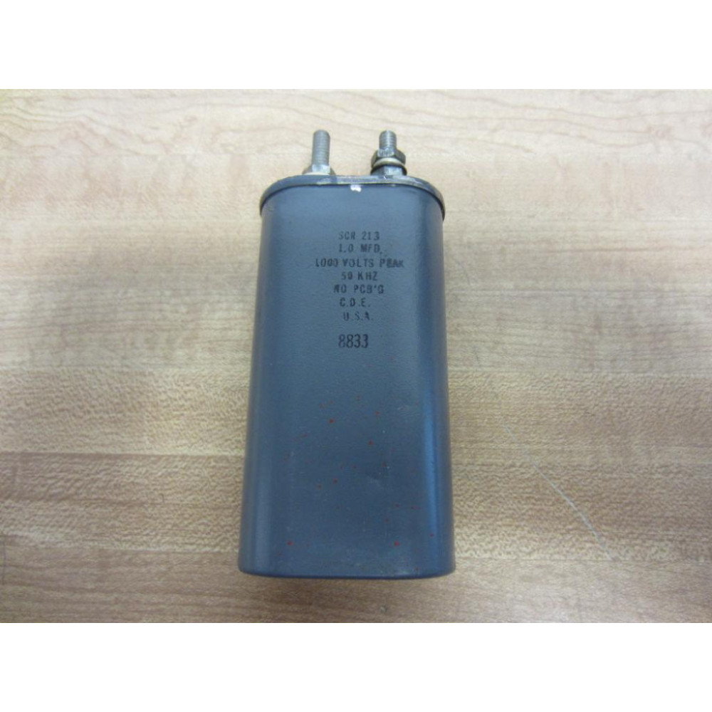SCR 213 Capacitor 8833 Volts Peak 1000 - New No Box