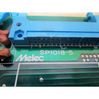 Melec SP1018-5 Circuit Board SP10185 - Used