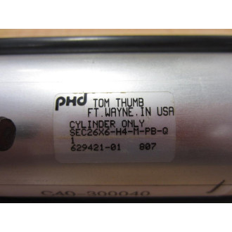 PHD SEC26X6-H4-M-PB-Q Cylinder SEC26X6H4MPBQ - Used