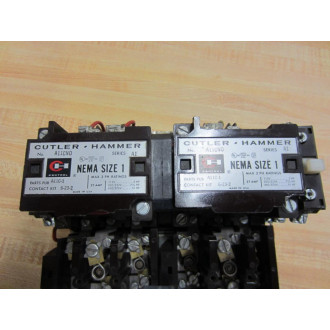 Cutler Hammer 01043745A Eaton Contactor Assembly A11CNO - Used