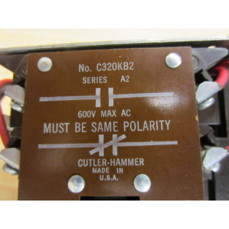 Cutler Hammer 01043745A Eaton Contactor Assembly A11CNO - Used