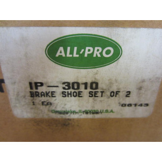 All Pro IP-3010 IP3010 Brake Shoe Set 060106