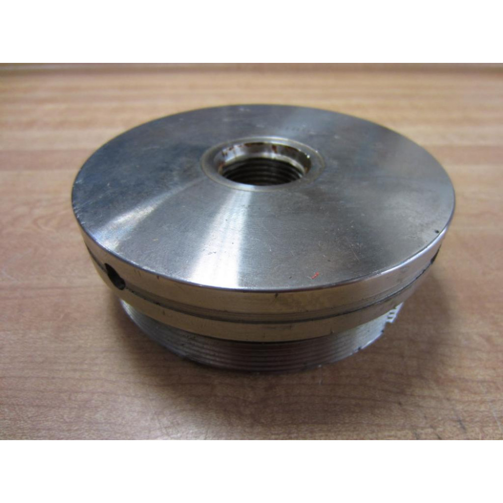 4"-12 412 Threaded Cap Thread ID 1 Inch - Used