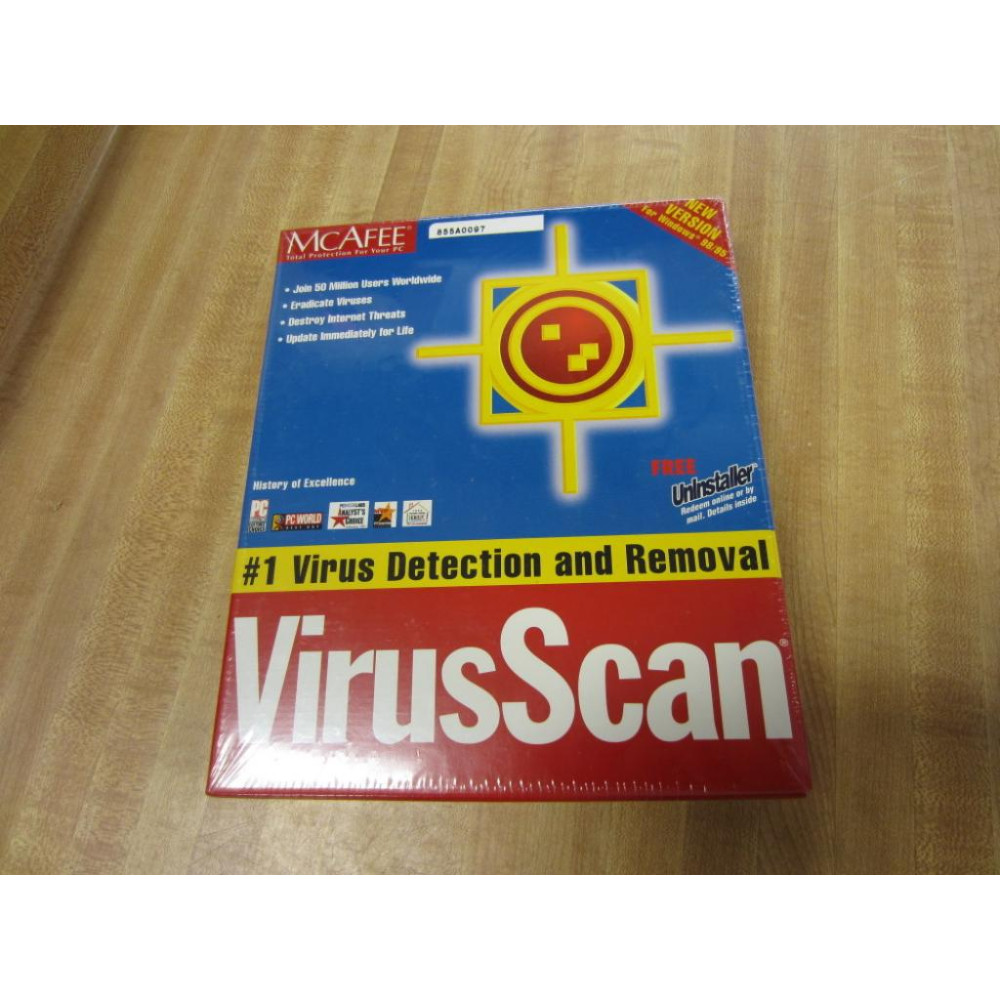 Mcafee VSF-CD01-NA-400 Virus Scan 855A0097