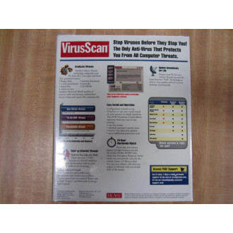 Mcafee VSF-CD01-NA-400 Virus Scan 855A0097