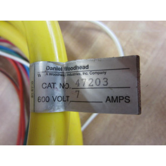 Daniel Woodhead 47203 Cable Assembly - Used