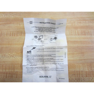 Square D 9001KXRNG Non-Illuminated Push Button 19594251 0435