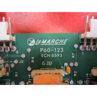 La Marche P60-123 Circuit Board ECN 6593 638 - Used