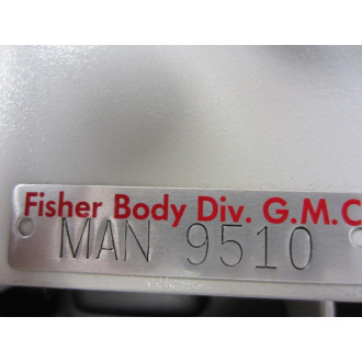 Fisher Body MAN 9510 Microscope MAN9510 - Used