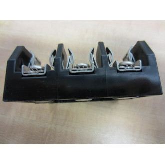 Bussmann IBROO6 IBR006 Fuse Block 3 Pole 250V 30A - Used