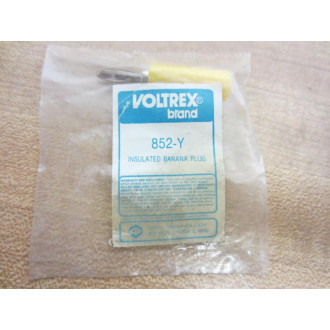Voltrex 852-Y 852Y Insulated Banana Plug (Pack of 4)