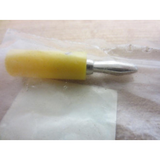 Voltrex 852-Y 852Y Insulated Banana Plug (Pack of 4)