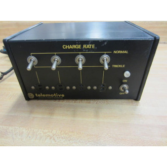 Telemotive E3607-0 Battery Charger E36070 Damaged Power Cord - Parts Only