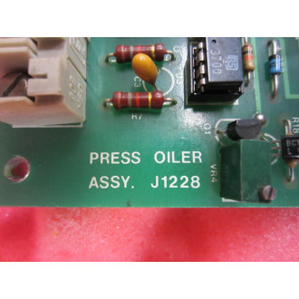 J1228 Press Oiler Board 03 ISS A - Used