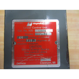 Magnetek 925-1408 Linear Control Unit 9251408 - Used