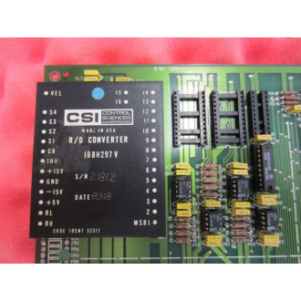 Phab Robotics 617048 Prab Robotics 4-Channel Resolver Missing 2 RD Converter - Used