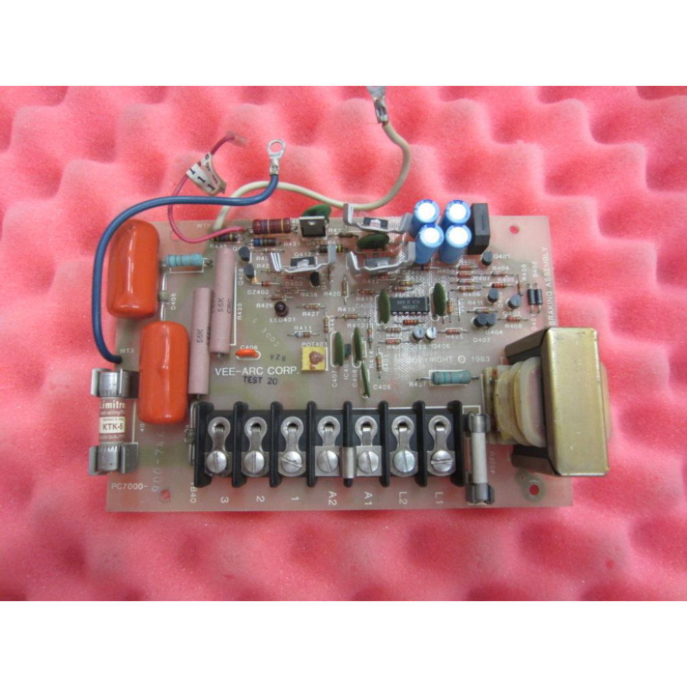 Vee-Arc PC7000-900-746 Dynamic Braking Assy  PC7000900746 - Used
