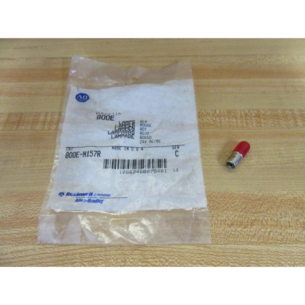 Allen Bradley 800E-N157R Miniature Light Bulb