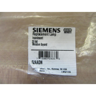Siemens 52AADN Miniature Light Bulb