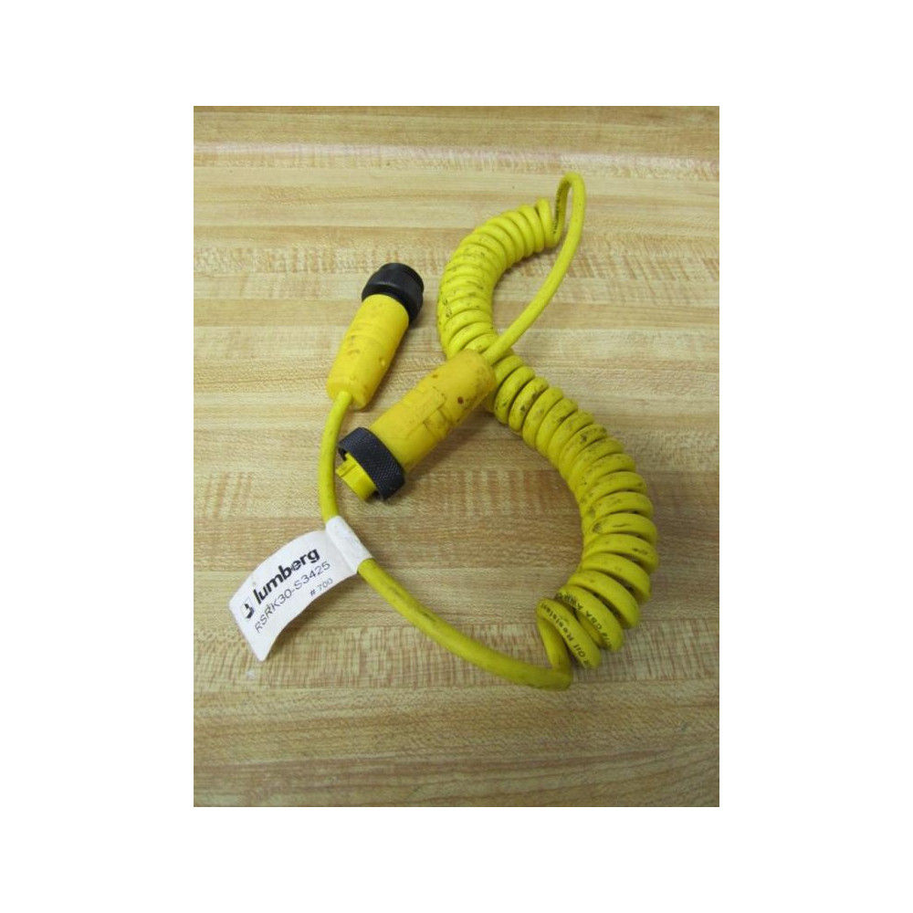 Lumberg RSRK30-S3425 Cordset RSRK30S3425 - Used